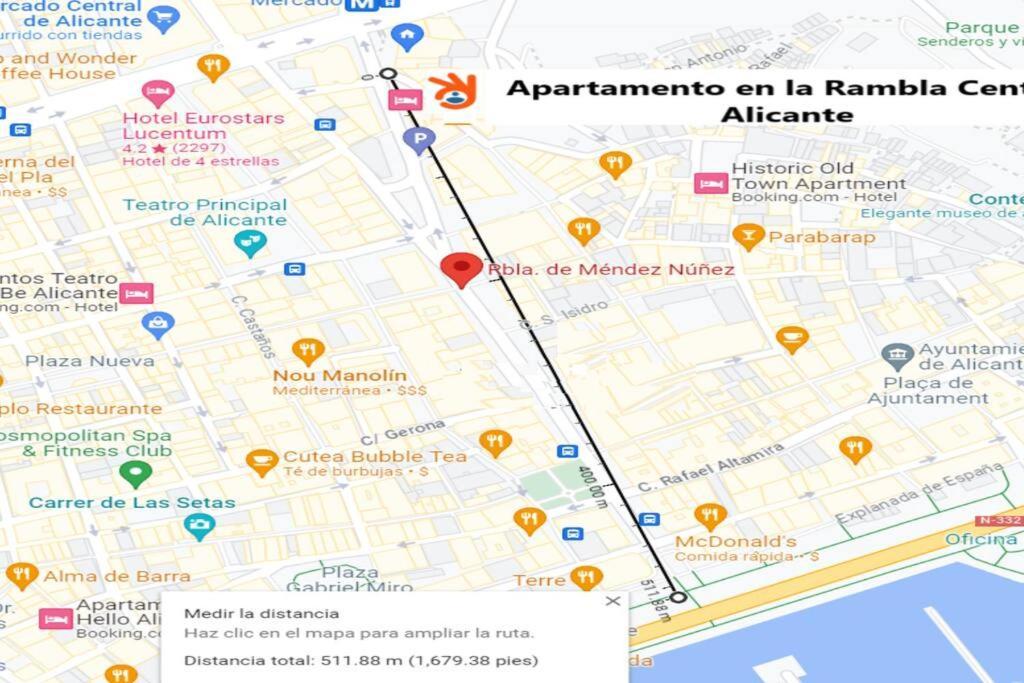 Apartamento Centro Rambla Alicante A ภายนอก รูปภาพ