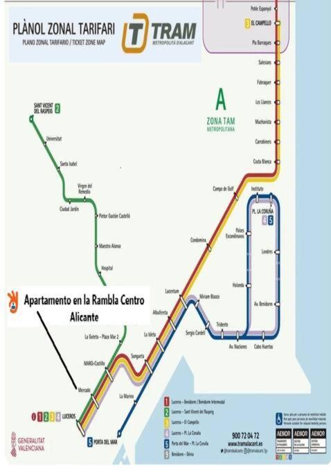 Apartamento Centro Rambla Alicante A ภายนอก รูปภาพ